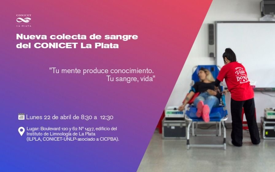 La Plata: la comunidad científica local volverá a donar sangre