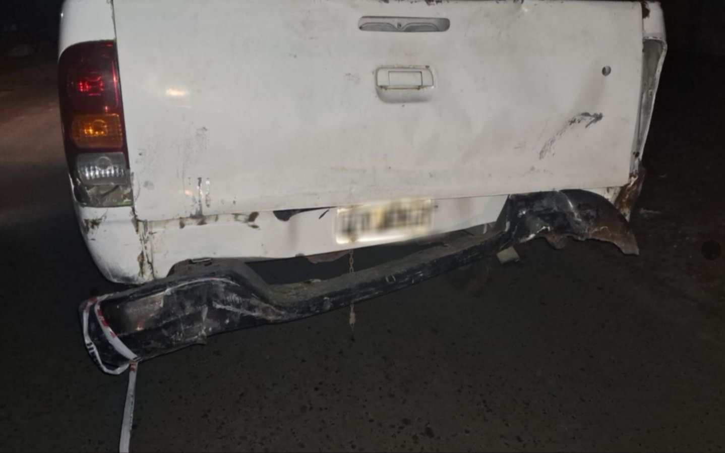 Un choque entre un móvil policial y una moto dejó a un hombre herido en La Plata