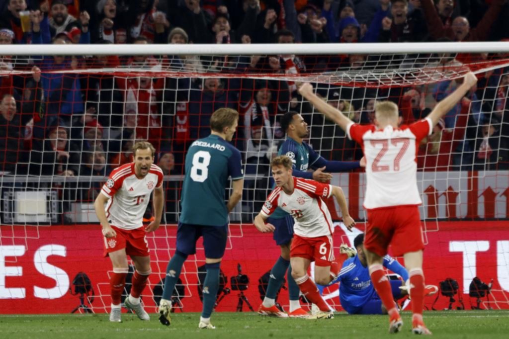 Bayern Munich, por la mínima, se metió en las semifinales