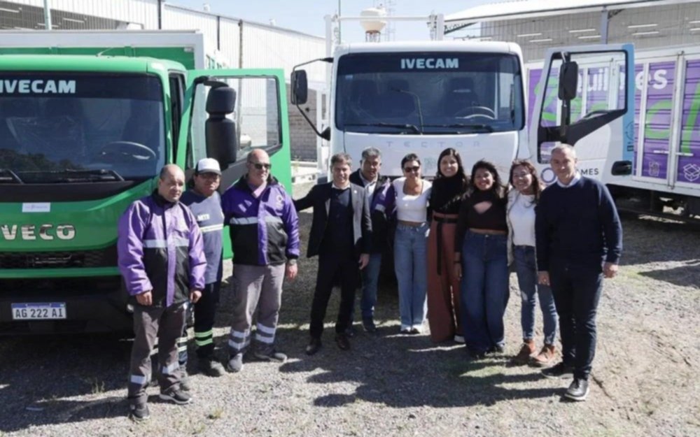 Nuevos camiones para el sistema de recolección en Quilmes