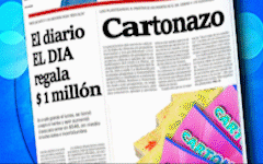 Súper Cartonazo por $3.000.000: los números que salieron este sábado con el diario EL DIA