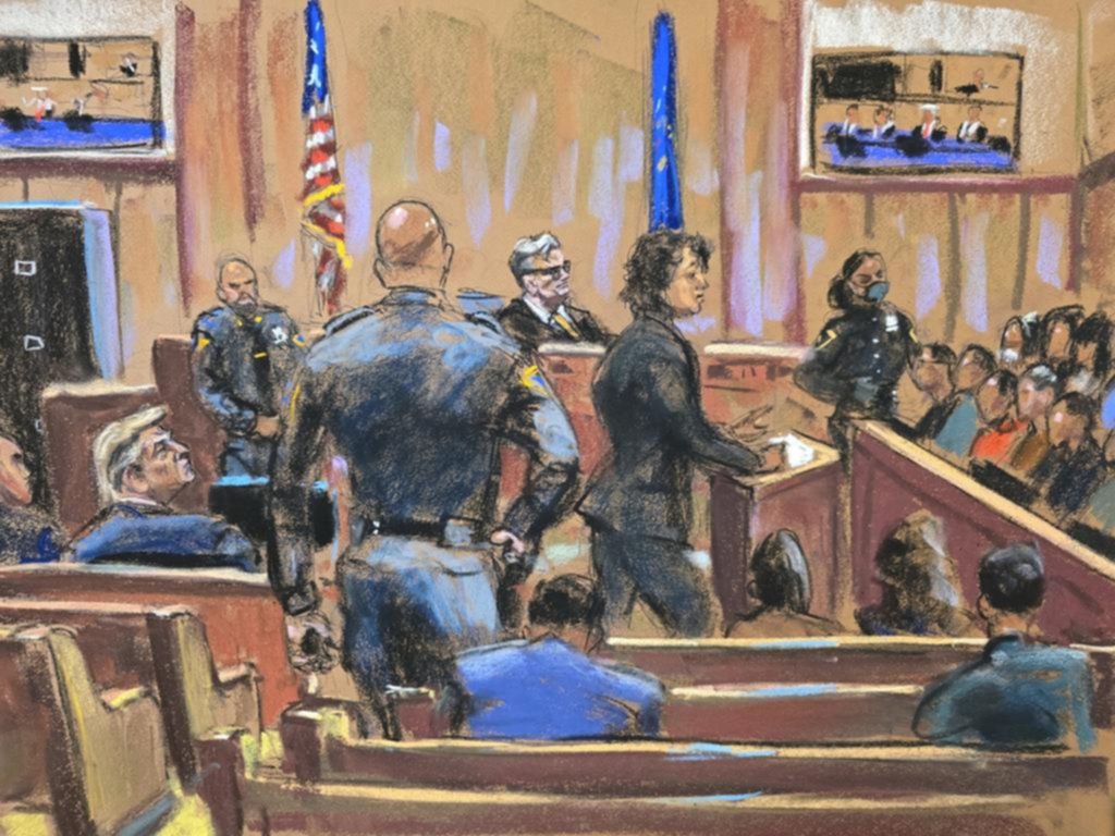 Amenazas y Al Capone: lo que enfrenta el jurado en el juicio a Trump