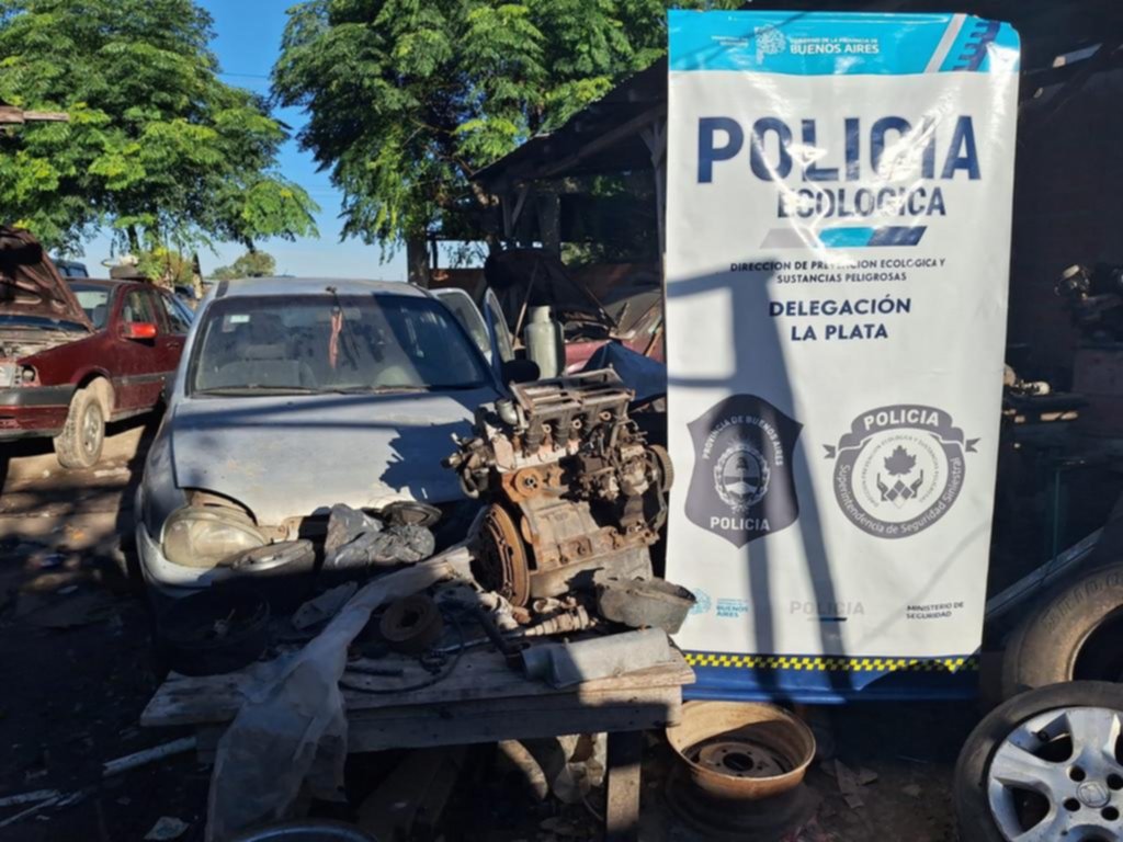 Clausuraron otro predio con autopartes robadas
