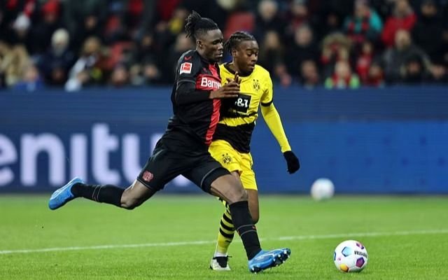 En la Bundesliga, Leverkusen sigue de festejo ante el Dortmund