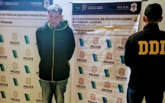 Arrestan a quilmeño por un crimen en Villa Gesell