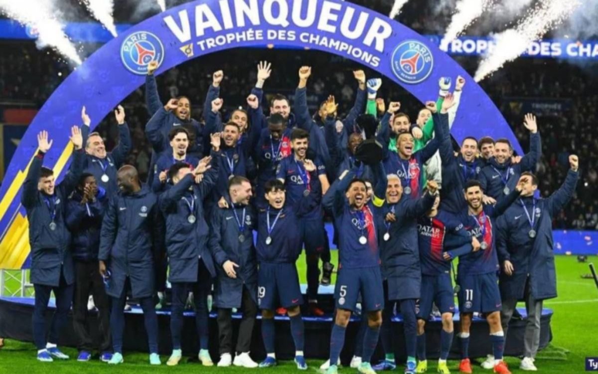 En Francia no tiene rivales: PSG es el tricampeón de la Ligue 1