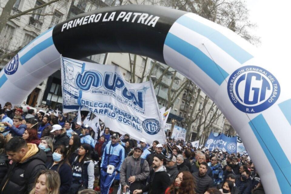 En el Día del Trabajador, la CGT se moviliza a la Plaza de Mayo