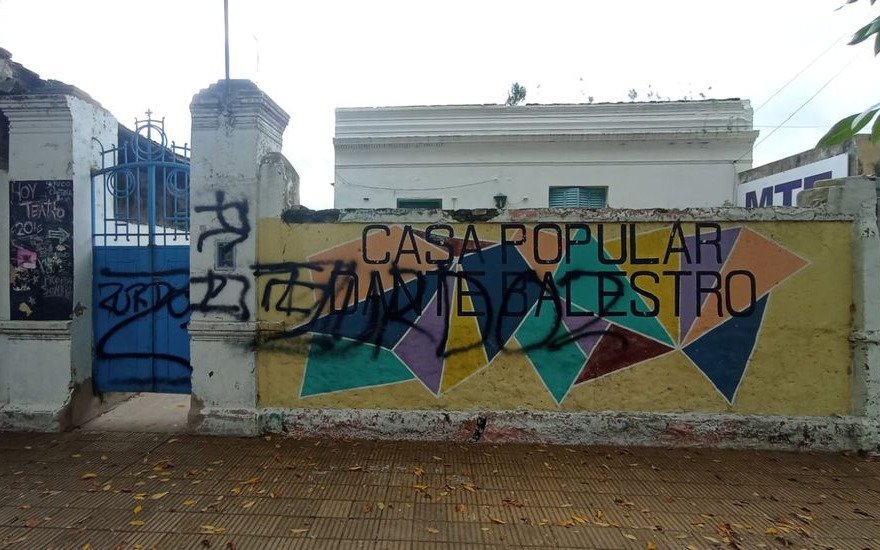 Junín: vandalizaron la Casa Dante Balestro