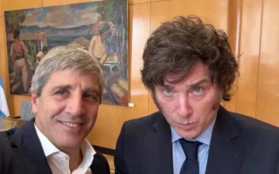 Javier Milei y Luis Caputo viajan a Estados Unidos y se encontrarían con Donald Trump