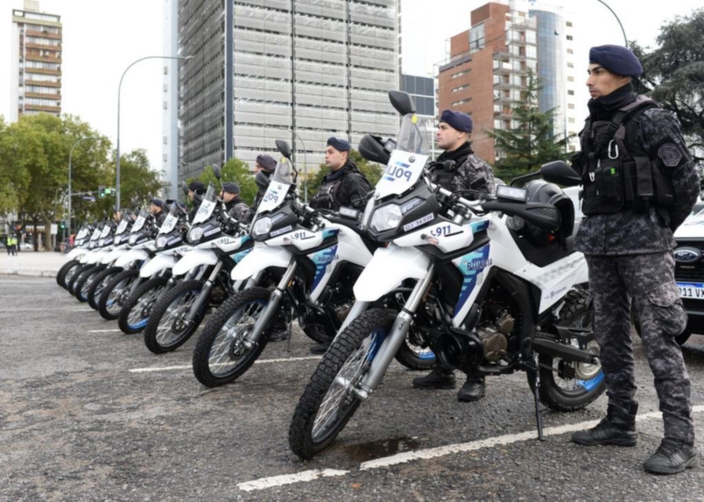 Seguridad: refuerzan patrullaje en la Ciudad con camionetas y motos