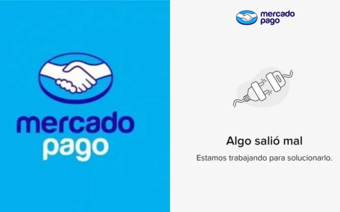 "Algo salió mal": se cayó Mercado Pago