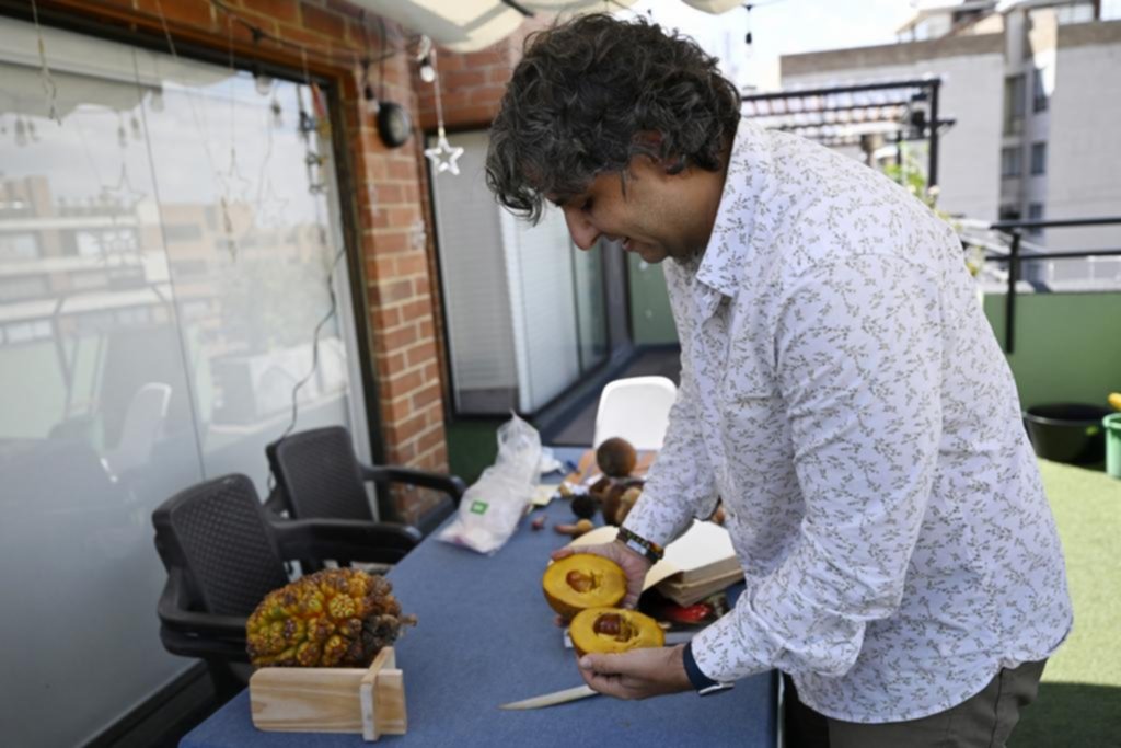 El “señor de las frutas”, todo un gurú en Colombia