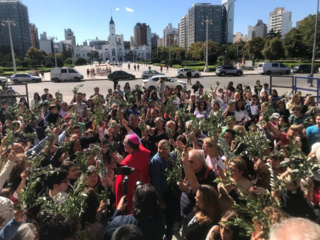 Con el Domingo de Ramos la Ciudad empezó a celebrar Semana Santa