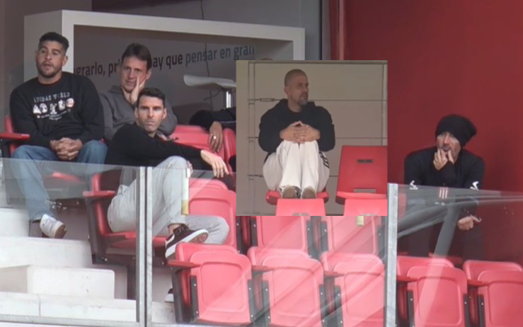 Verón, Boselli y Domínguez, presentes en UNO para mirar de cerca el triunfo de la Reserva de Estudiantes