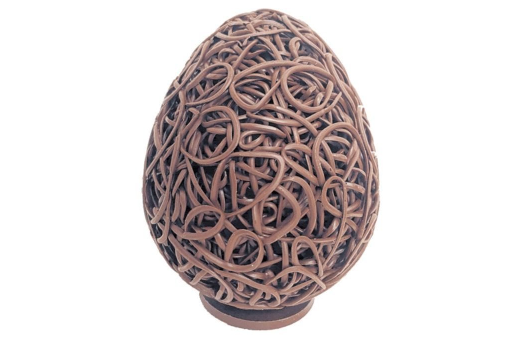 Huevo de Pascua enrejado, por Mariana Corbetta