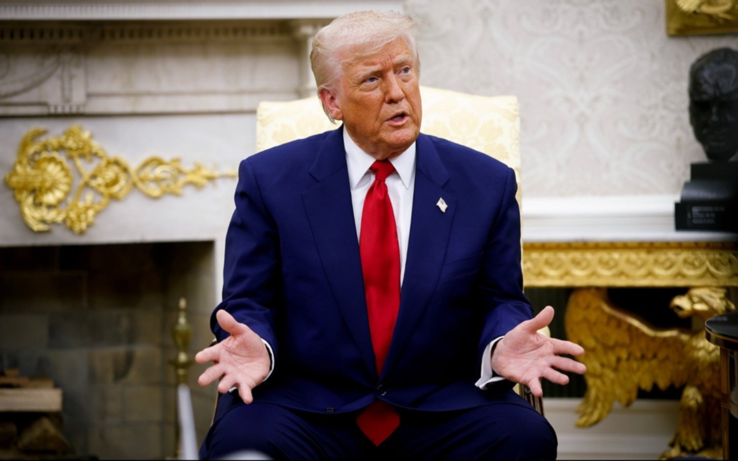 Trump arremetió con echar al presidente de la Reserva Federal e impactó en las Bolsas