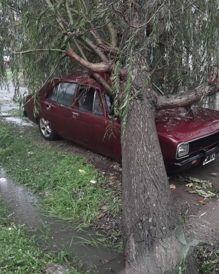 La tormenta dejó cortes de luz y desagües por cambiar en el Centro