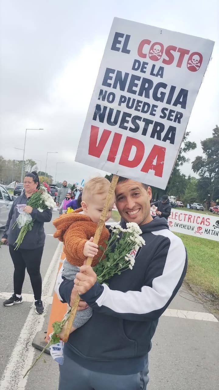 Otra protesta en la ruta contra las usinas, que el lunes tienen un día clave