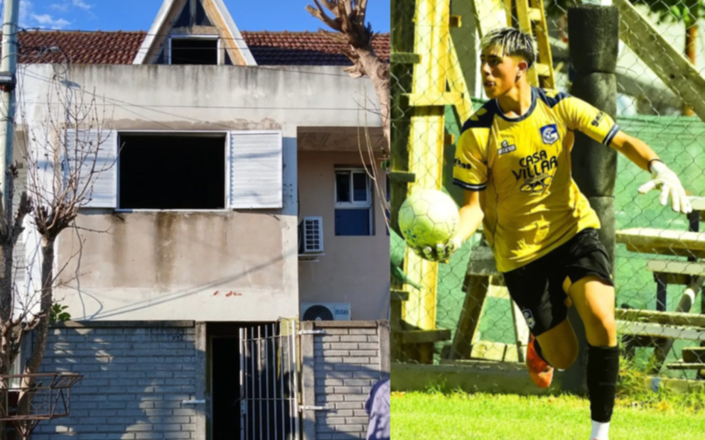 Jugador de la Liga Amateur Platense perdió todo en un incendio: "Justo no estábamos, sino no la contábamos"