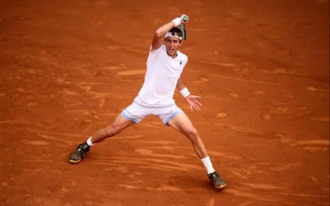El platense Tomás Etcheverry pudo sacarse la mufa: debut y triunfo en el Masters 1000  de Madrid