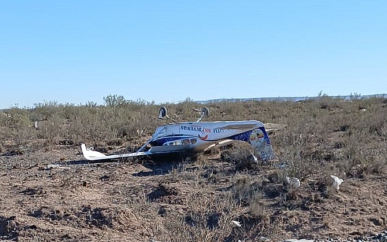 Cayó una avioneta en Río Negro: un muerto y dos heridos
