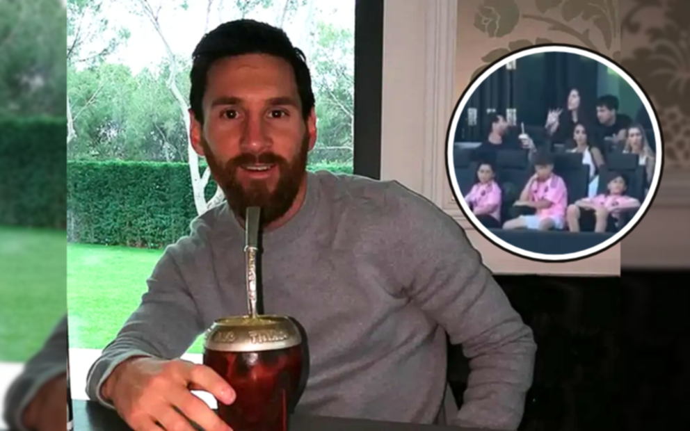 Messi le ofreció un mate en medio de un partido y ella no lo aceptó: ¿vos qué harías?
