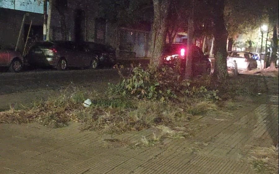 "Boca de lobo": quejas por luminarias apagadas en Barrio Norte