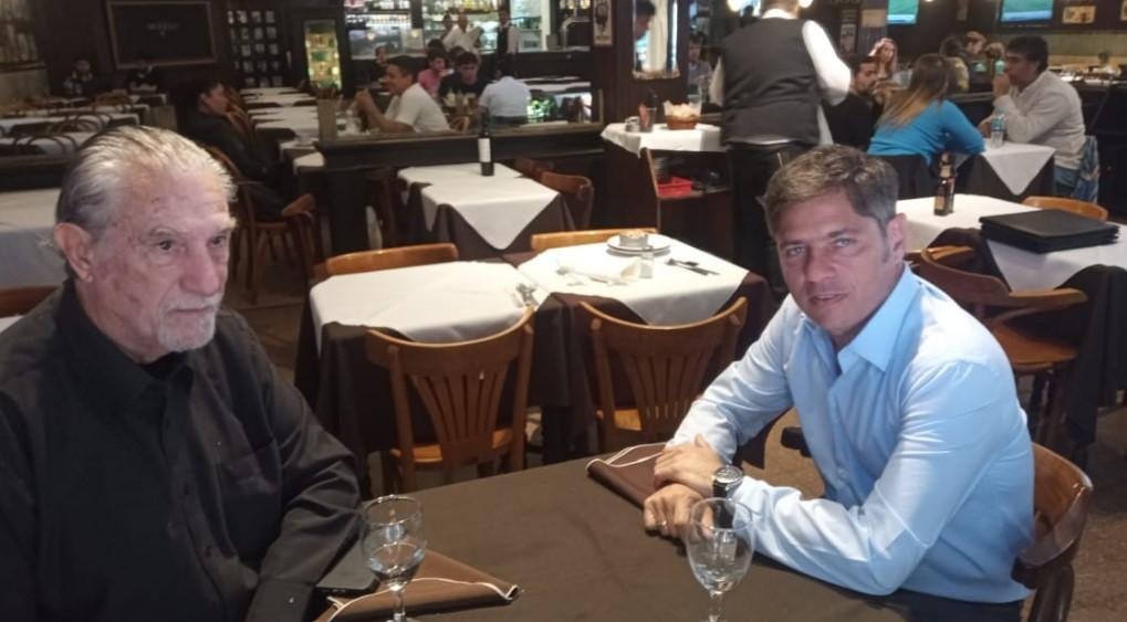Kicillof y Storani, en una charla en La Plata