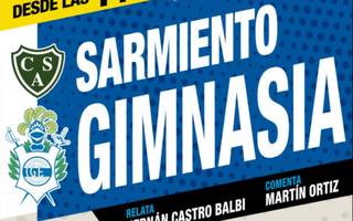 Ahora en Vivo!  La SuperTransmi: Sarmiento vs. Gimnasia