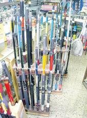 Distintos tipos de cañas para pejerrey