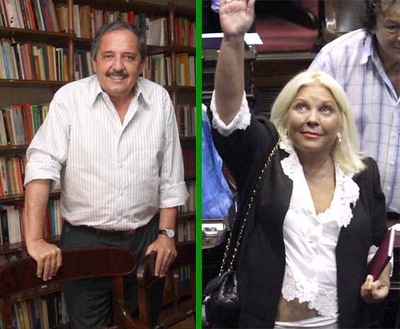 Alfonsín y Lilita coquetearon con
una fórmula presidencial para 2011