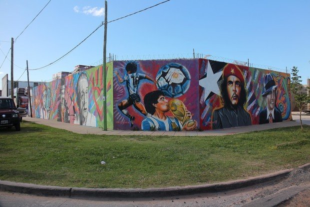 Habilitan paredones para desplegar el arte callejero en la Ciudad