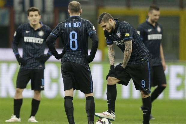 Inter empató con el Chievo Verona y se alejó de la Europa League