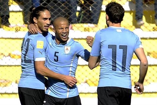 Uruguay le ganó a Bolivia en el debut de las Eliminatorias