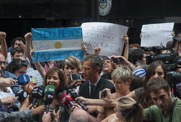 Diputados del FpV fueron hasta Afsca para rechazar su intervención