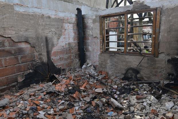 Pura maldad: queman una casa en Berisso