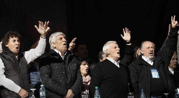 Así fue la primera movilización del sindicalismo durante la gestión de Macri