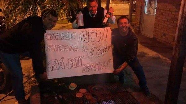 Asado, gol y festejo en Caá Catí