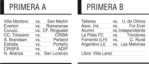 La jornada liguista arranca a las 15:30