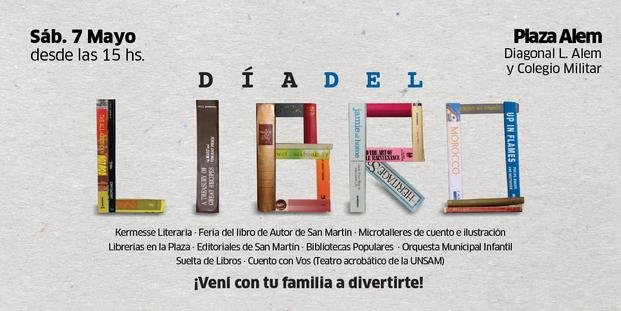 El Municipio de San Martín celebrará el Día del Libro en Plaza Alem