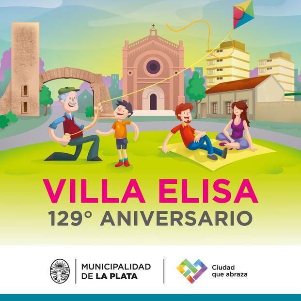 Villa Elisa festejará este domingo su aniversario número 129