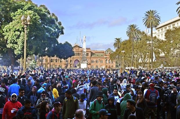 Miles de personas en el país se sumaron a la marcha mundial de la marihuana