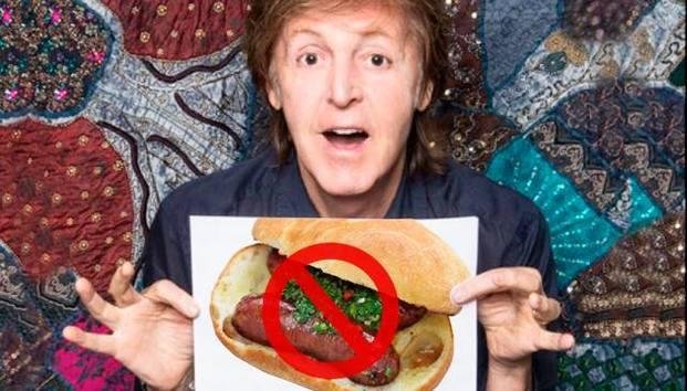 Paul McCartney pidió que no se venda carne en las proximidades del Estadio