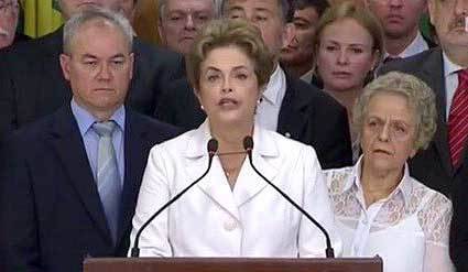 "Está en juego el futuro de Brasil", aseguró Dilma