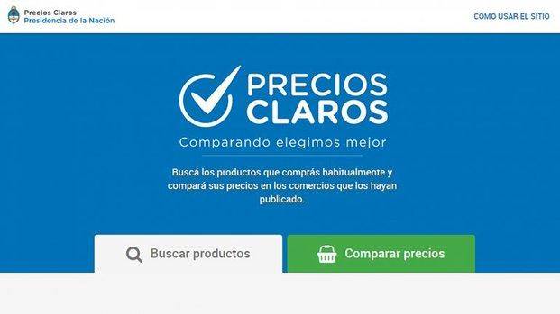 Habilitaron el sitio para consultar on line los precios, pero no anda