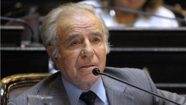 Menem dijo al juez que a su hijo lo mató Hezbollah