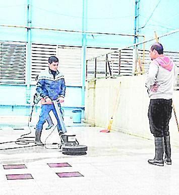 Refuerzan servicio de limpieza en Hospital de Niños