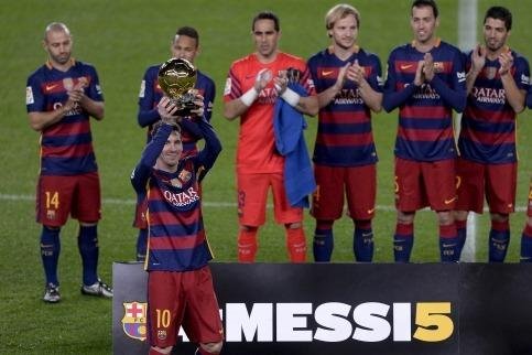 Con el de hoy, Messi alcanzó los 26 títulos en el Barcelona