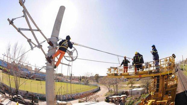 Por obras, los servicios eléctricos del tren Roca estarán suspendidos
