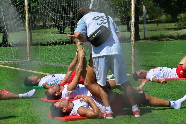 El Pincha se prepara para otro trascendental juego